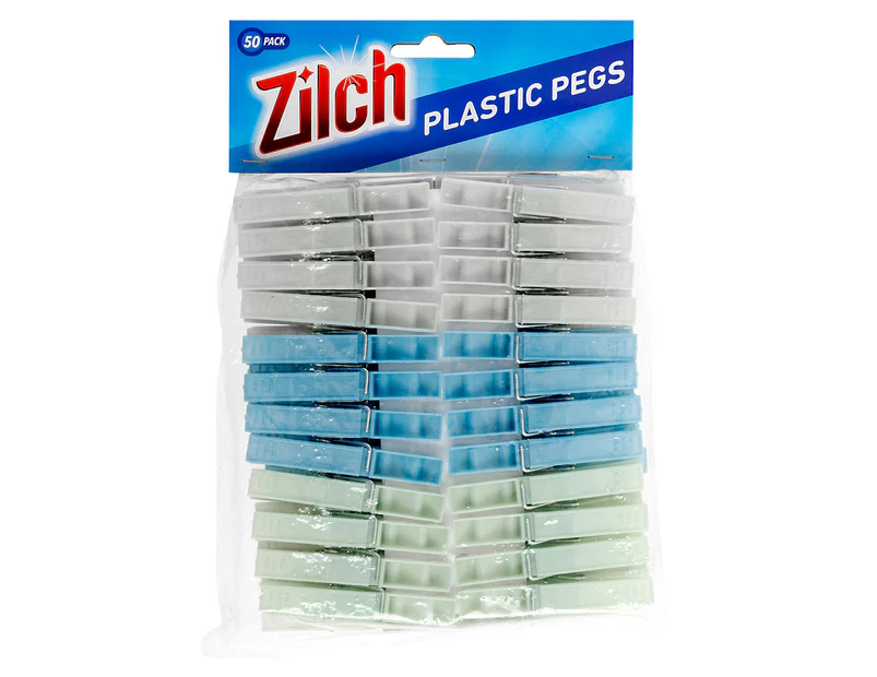 Zilch Plastic Pegs 50pk