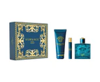 Versace Eros 3 Piece 100ml Parfum