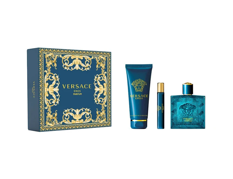 Versace Eros 3 Piece 100ml Parfum