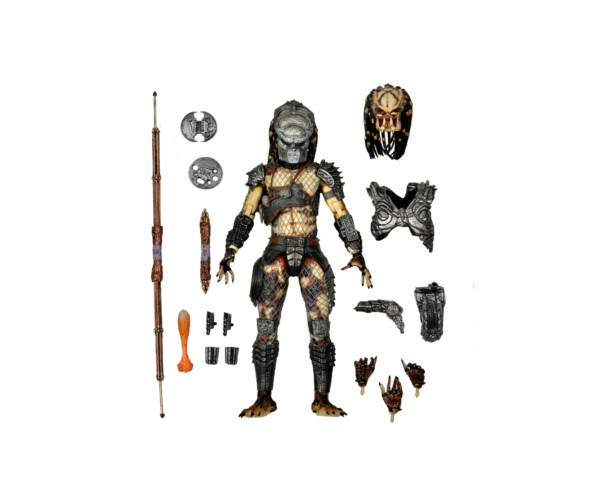 Neca Predator 2 Boar Ultimate 7' Scale Action Figure Playset Fun Play Toy 17+