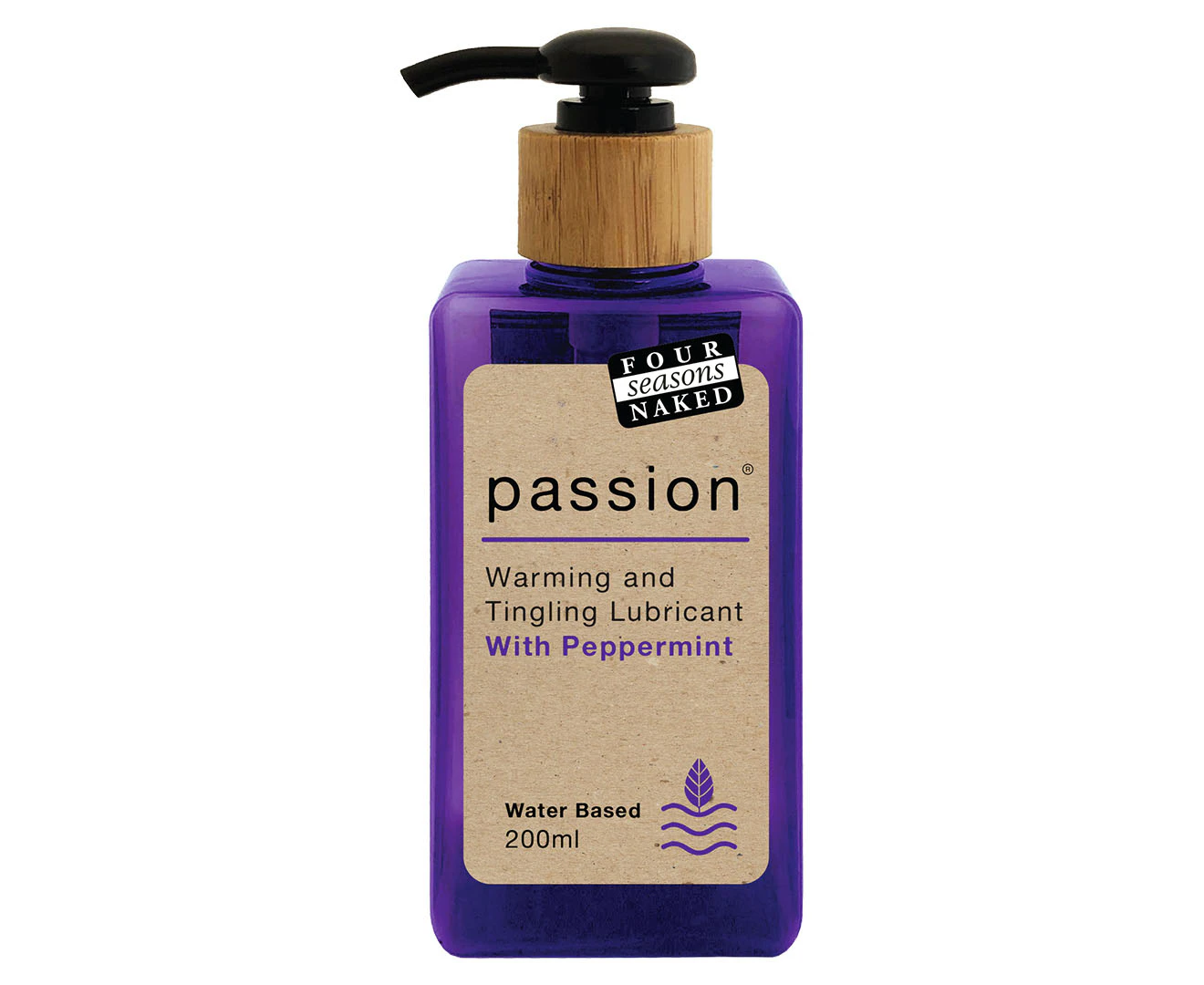 Four Seasons Passion Lubricant Peppermint 200mL