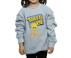 Looney Tunes Girls Classic Tweety Sweatshirt (Sports Grey) - BI1800