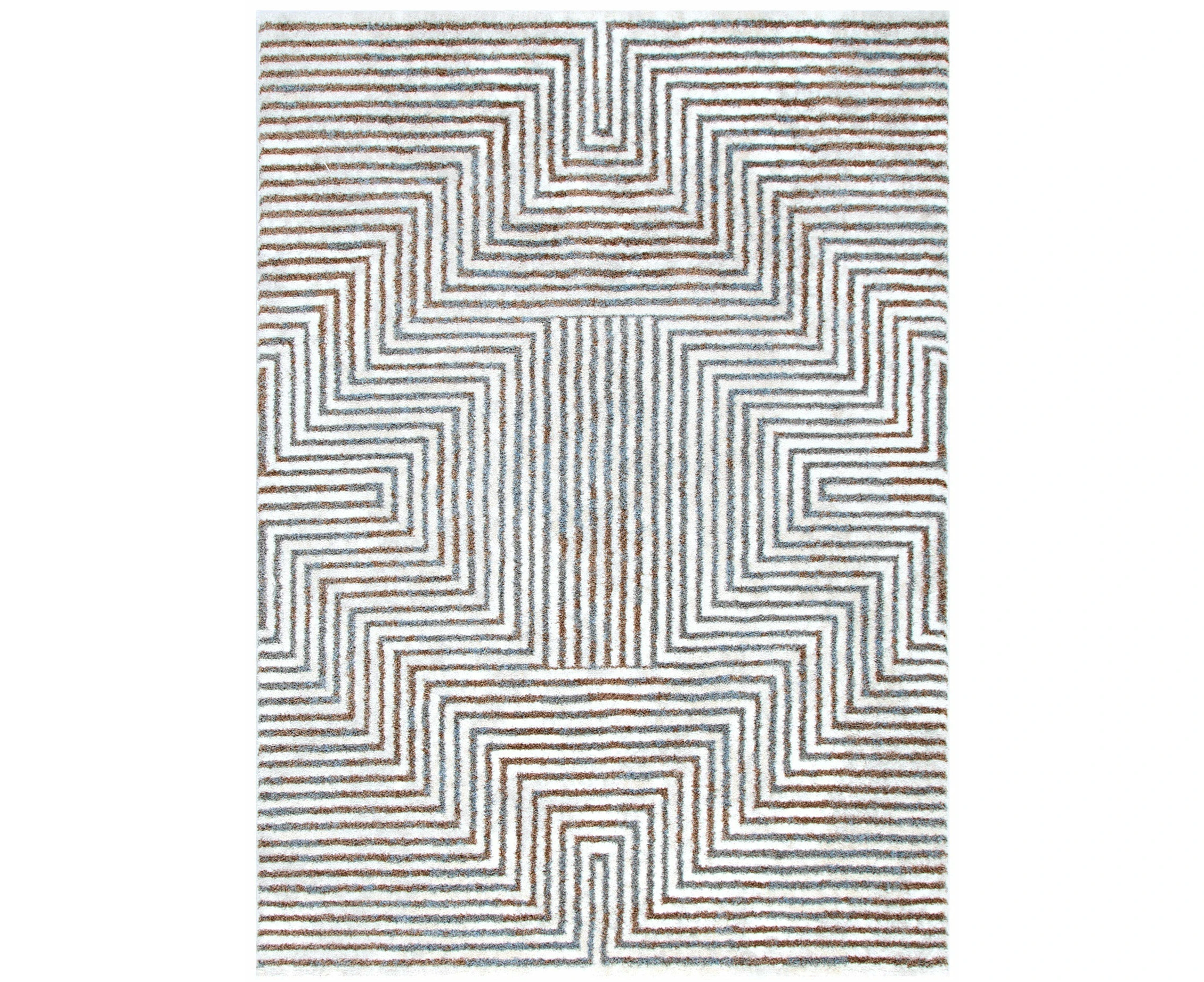 Cheapest Rugs Online Grace Geometric Comfort and Sophistication Crafted in Grey Rug - 300X80CM