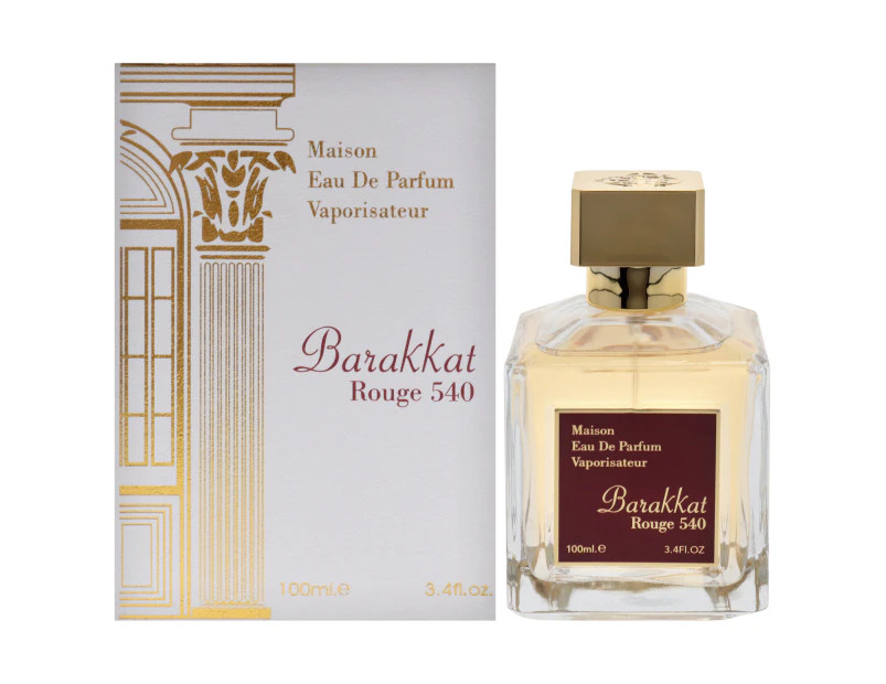 Maison Alhambra Barakkat Rouge 540 by Maison Alhambra for Women - 3.4 oz EDP Spray