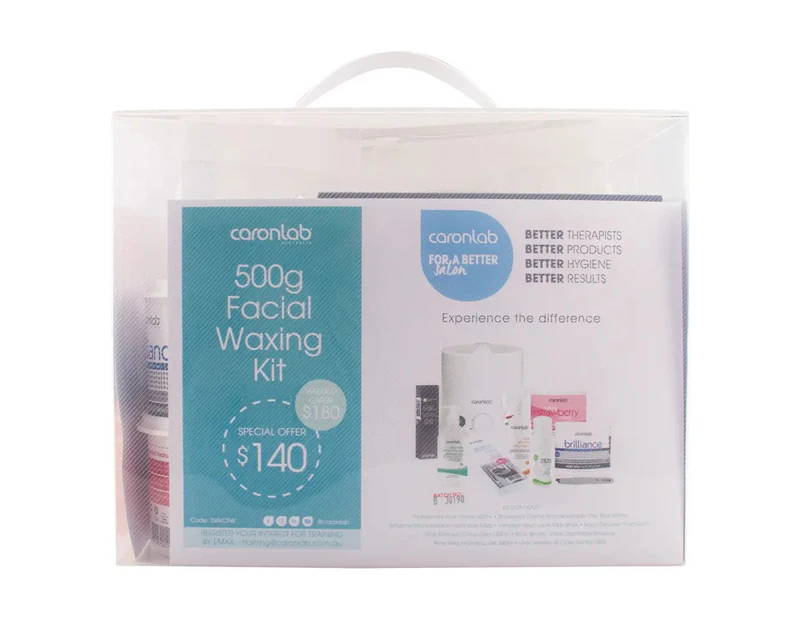 Caron 500g Facial Waxing Kit