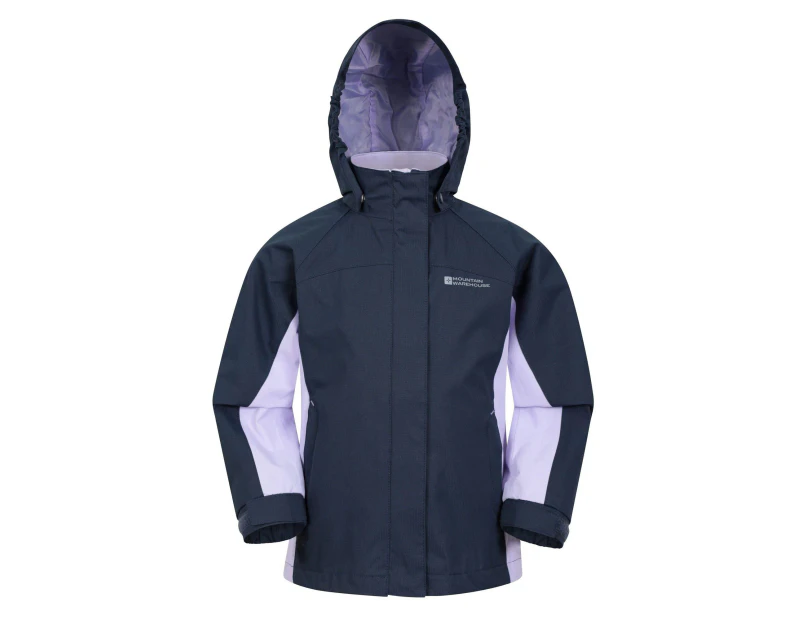Mountain Warehouse Childrens/Kids Shelly Waterproof Jacket (Navy) - MW1293