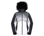 Mountain Warehouse Womens Cascade Padded Ski Jacket (White/Black) - MW1621