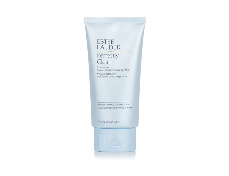 Estee Lauder Perfectly Clean MultiAction Foam Cleanser/ Purifying Mask 150ml/5oz