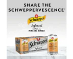 Schweppes Infused Sparkling Water Cans Blood Orange Mango 10 x 375ml