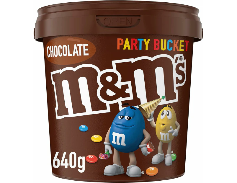 M&M's Milk Chocolate Halloween Snack and Share Party Bucket 640g