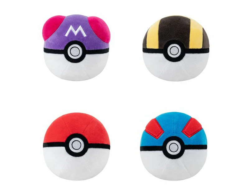 Pokemon 5in Plush Poke Ball - Assorted* - Multi