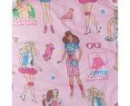 Barbie & Ken Quilt Cover Set - Pink