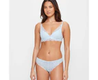 Lucy Lace Bralette - Lily Loves - Blue