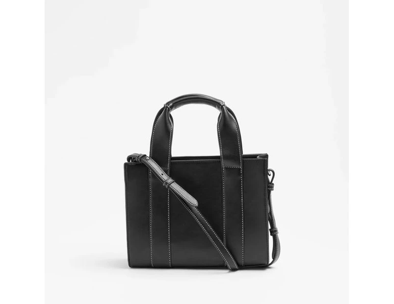 Target Mini Tote Bag - Black