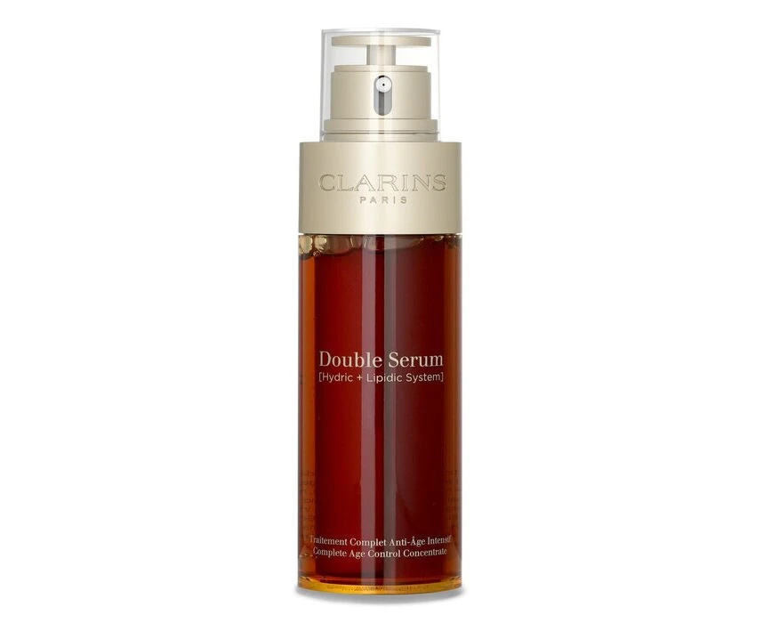 Clarins Double Serum (Hydric + Lipidic System) Complete Age Control Concentrate 100ml/3.3oz