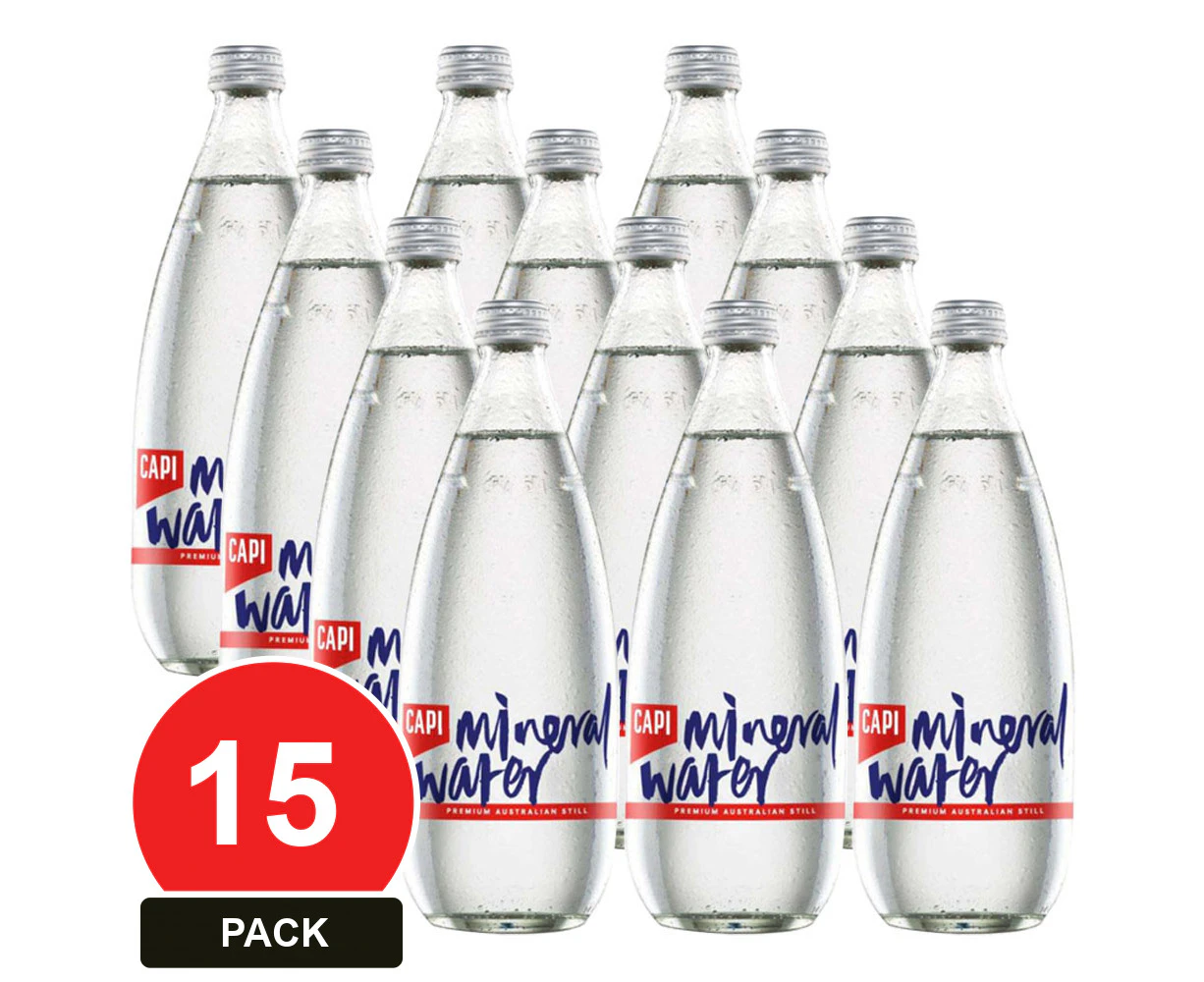 15 Pack, Capi 500ml Still Mineral Water