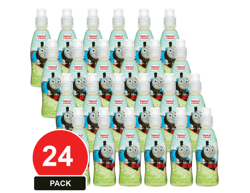 24 Pack, Fruity Burst 250ml Thomas Apple