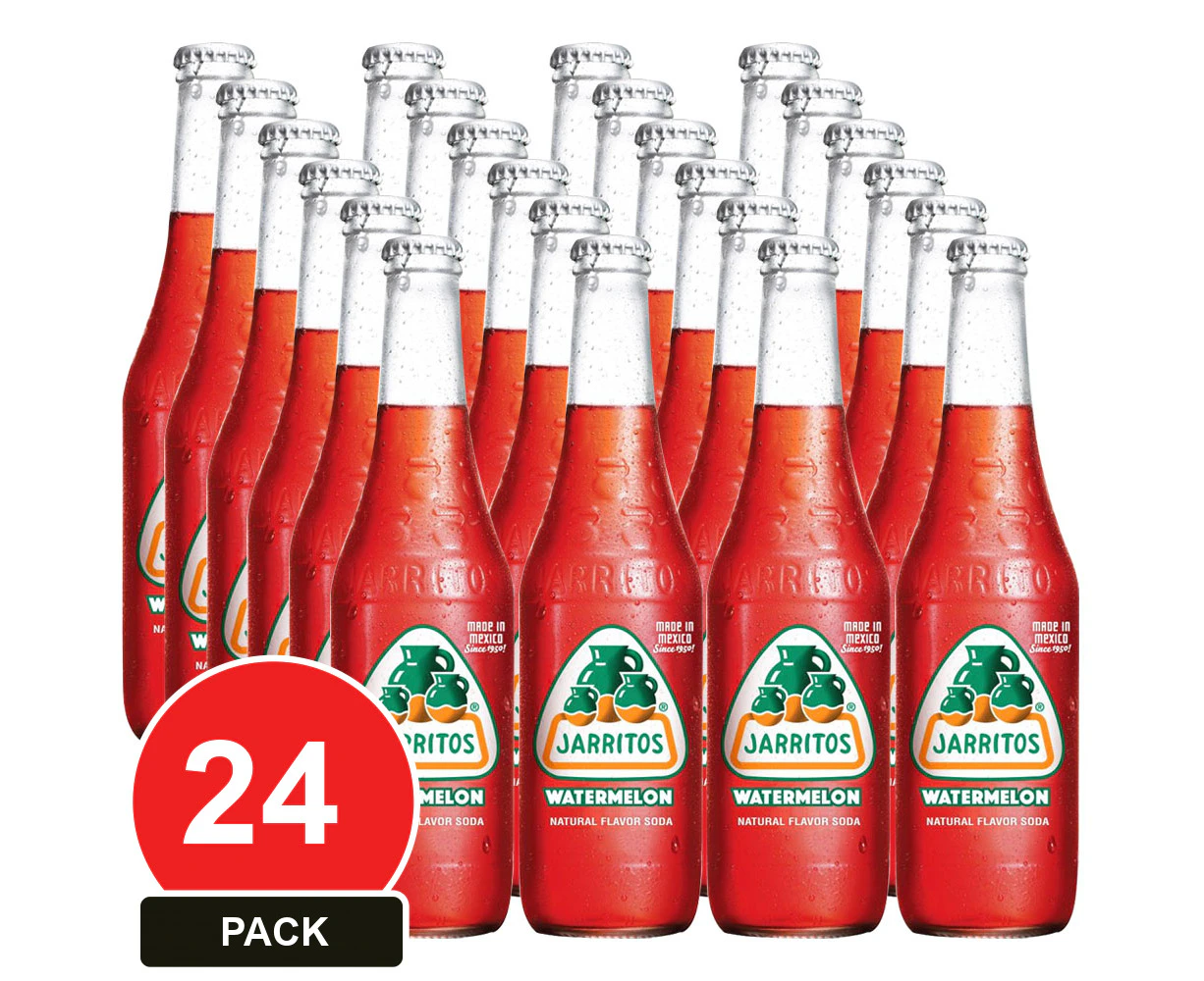 24 Pack, Jarritos 370ml Watermelon