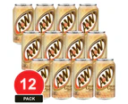 12 Pack, Usa Cans 355ml A&w Cream Soda 12pk