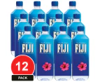 12 Pack, Fiji Water 1lt Natural Artesian Water