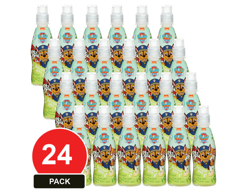 24 Pack, Fruity Burst 250ml Paw Patrol Apple