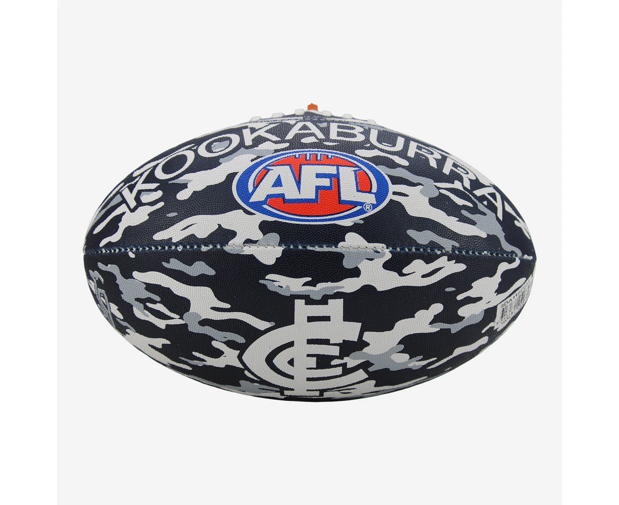 Carlton Blues Size 5 Camo Football