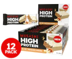 12 x Musashi High Protein Bar White Choc Caramel 90g