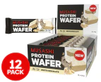 12 x Musashi Protein Wafer White Chocolate 40g