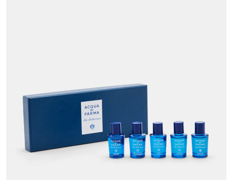 Acqua di Parma Blu Mediterraneo For Men & Women 5-Piece Miniatures Gift Set