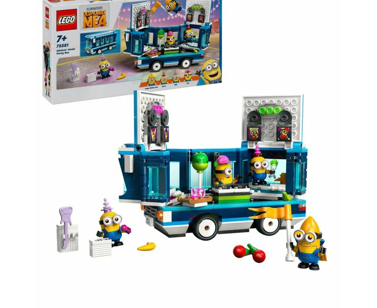 LEGO Despicable Me Minions Music Party Bus 75581