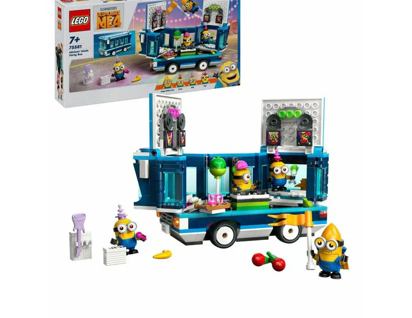 LEGO Despicable Me Minions Music Party Bus 75581