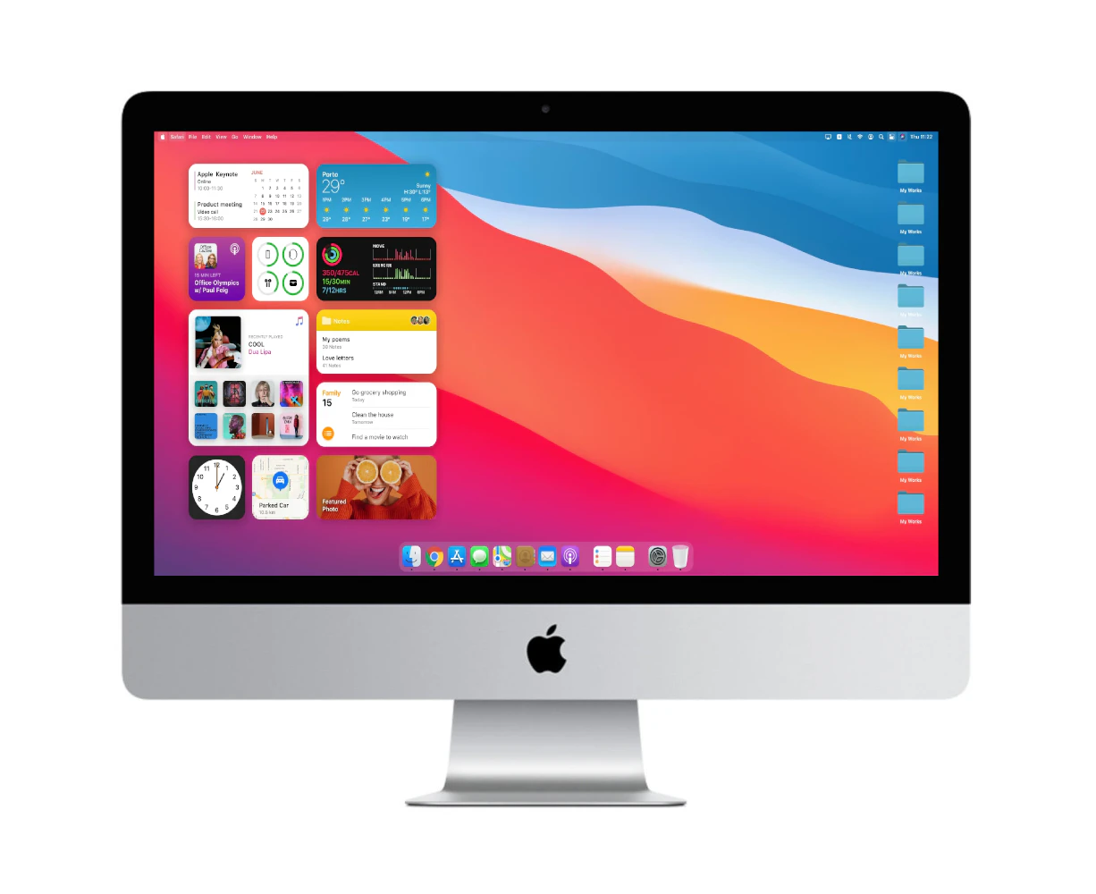 Apple iMac A2115 27" Retina 5K (2019) i9-9900K 8-core 512GB 64GB RAM 8GB Graphics | Refurbished (Grade A) - Refurbished Grade A