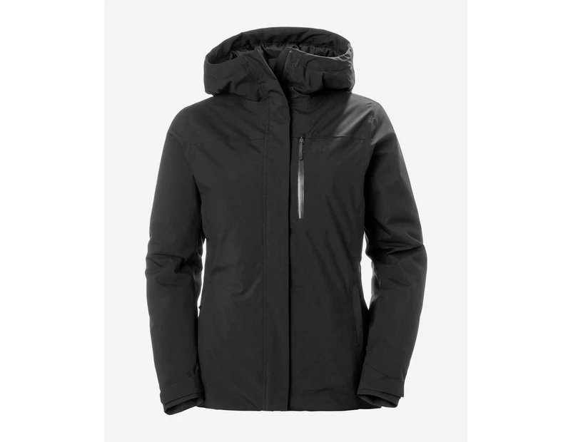 Helly Hansen Womens Snow W Snowplay Jacket, Black - 990 BLACK