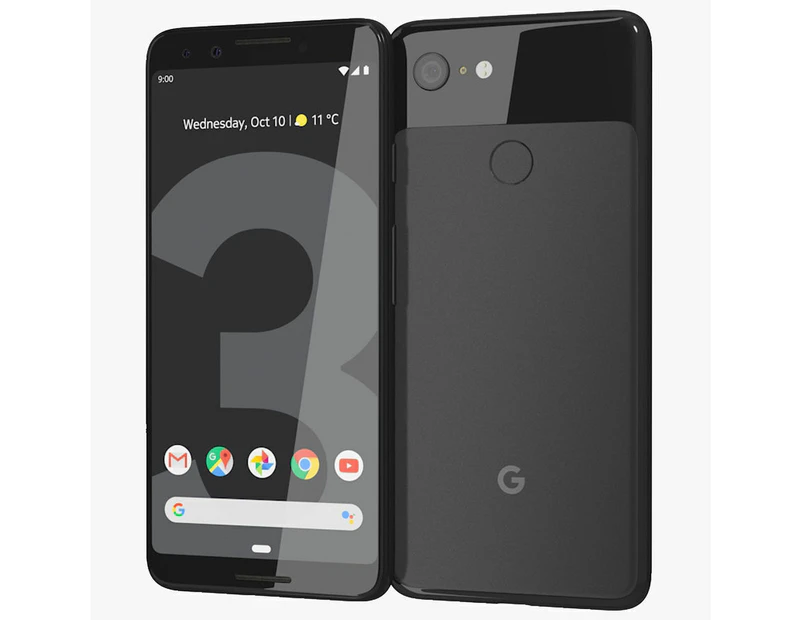 Google Pixel 3 64GB - Just Black - Refurbished Grade A