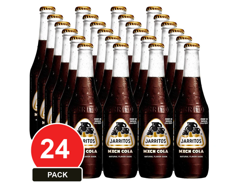 24 Pack, Jarritos 370ml Mexican Cola