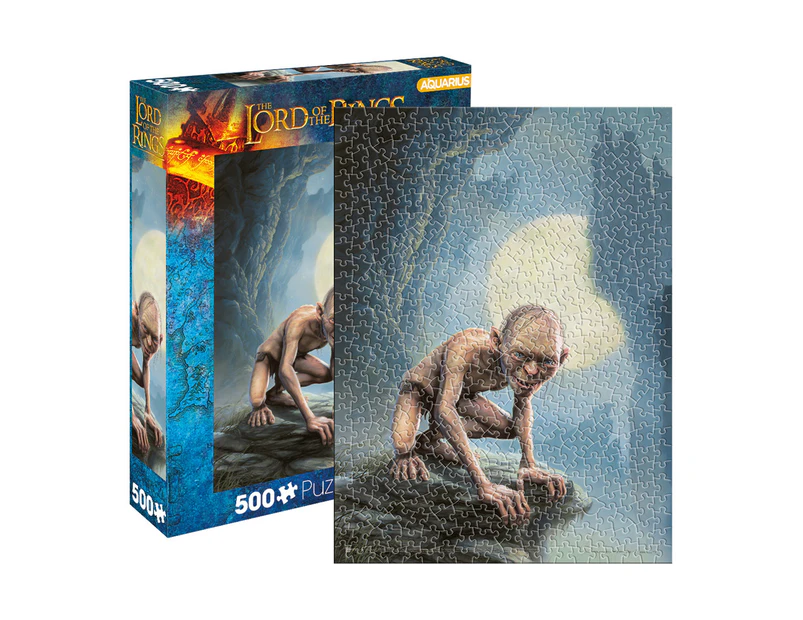 500pc Aquarius Lord of the Rings Gollum 35x48cm Jigsaw Puzzle Family Game 14y+