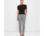 Carrie Ankle Length Skinny Bengaline Pants - Preview - Grey