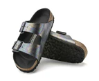 Birkenstock Arizona Vegan Sandals - Narrow - Black Iridescent