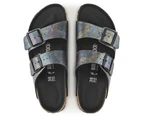 Birkenstock Arizona Vegan Sandals - Narrow - Black Iridescent