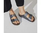 Birkenstock Arizona Vegan Sandals - Narrow - Black Iridescent