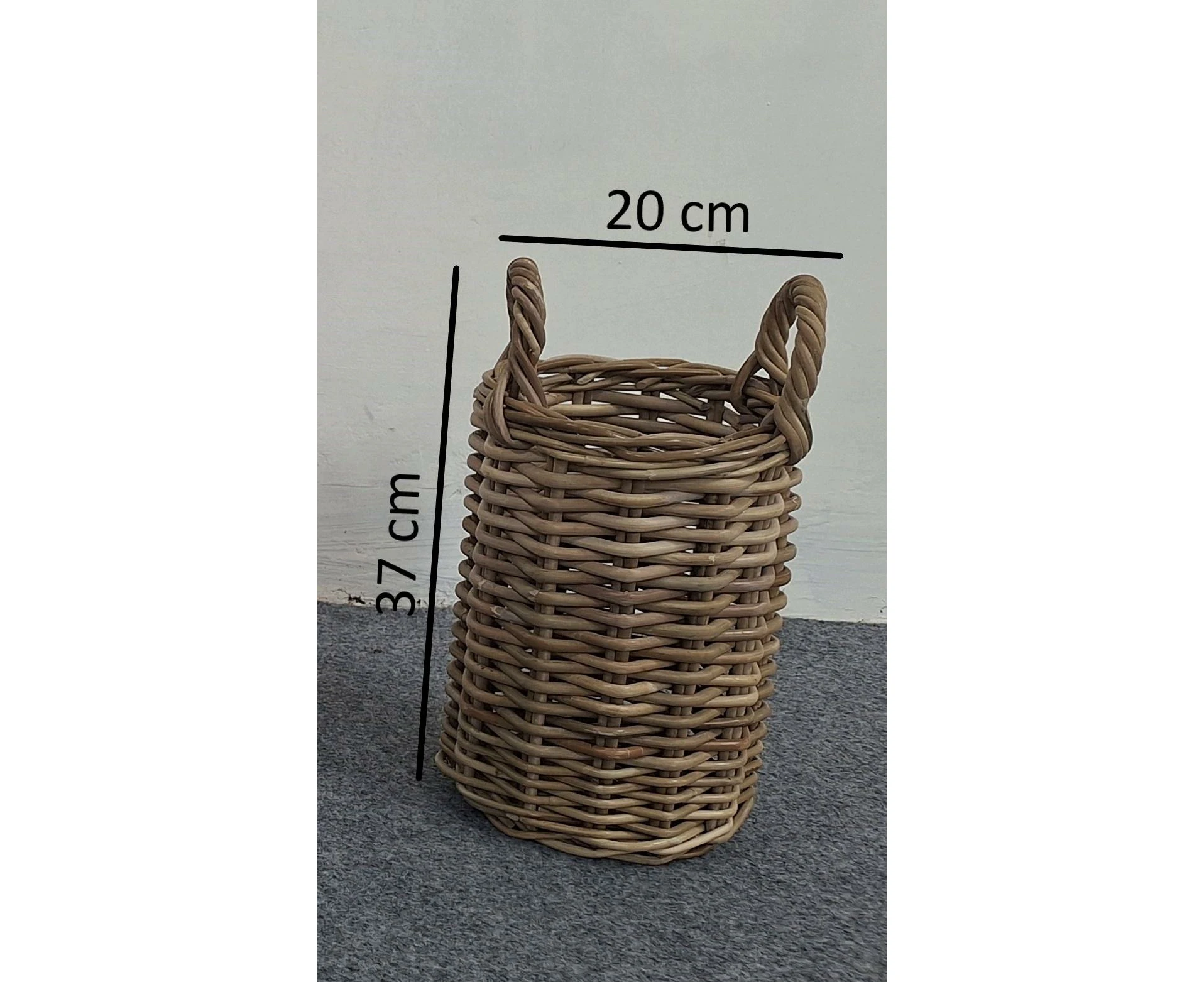 Nieda Wicker Basket (S)