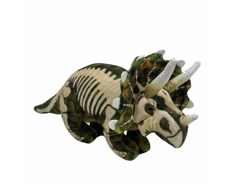 Trevor Triceratops Soft Toy - Huggable Toys