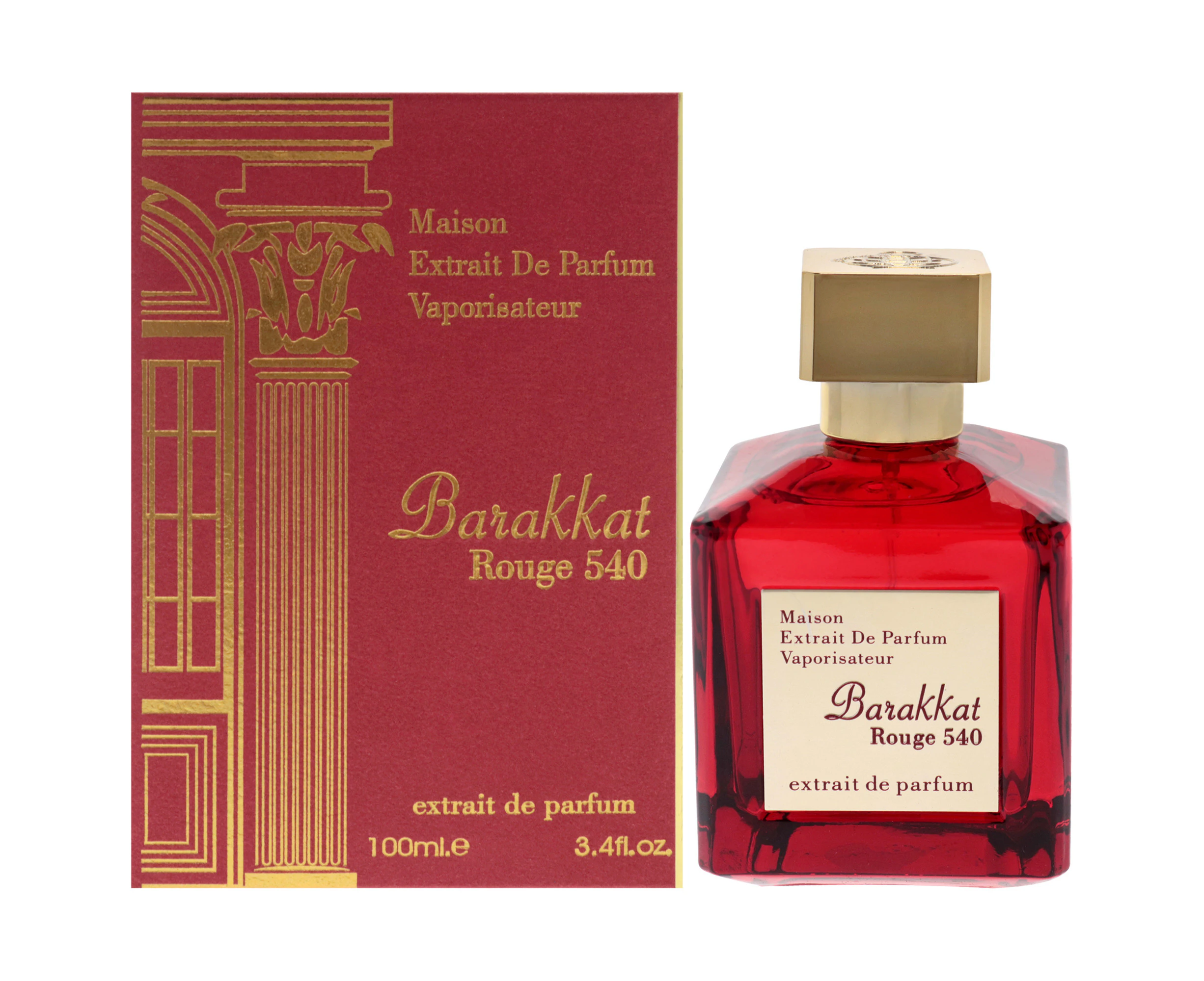 Maison Alhambra Barakkat Rouge 540 by Maison Alhambra for Women - 3.4 oz Extrait De Parfum Spray