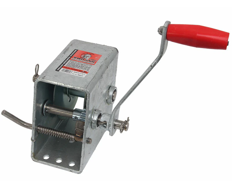 Trojan Manual Trailer Winch 1500kg 2 speed