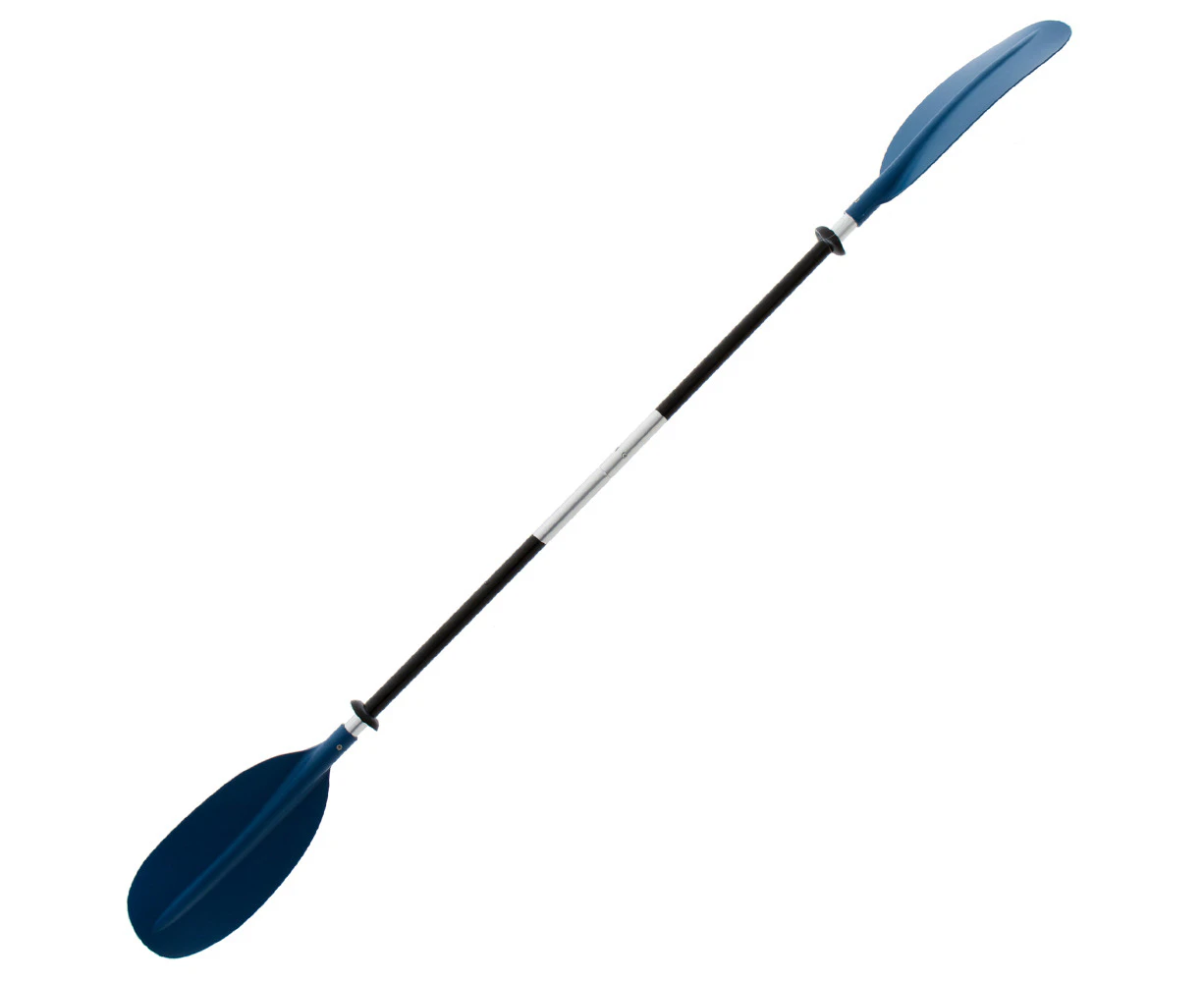 Oceansouth Asymmetric Split Shaft Kayak Paddle 2.17m 2pc Blue