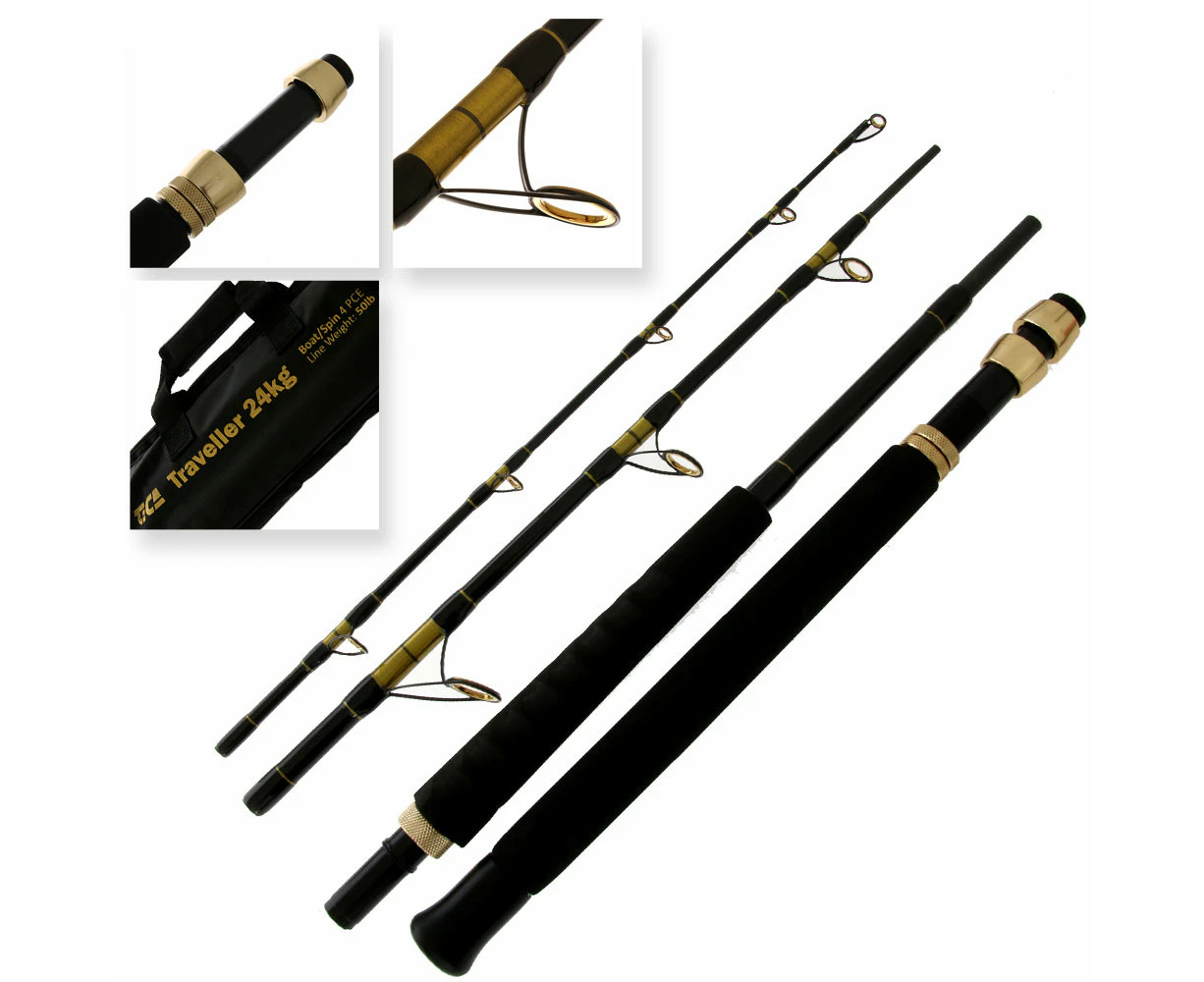 TiCA Expert 704 Travel Spinning Rod 7ft 24kg 4pc