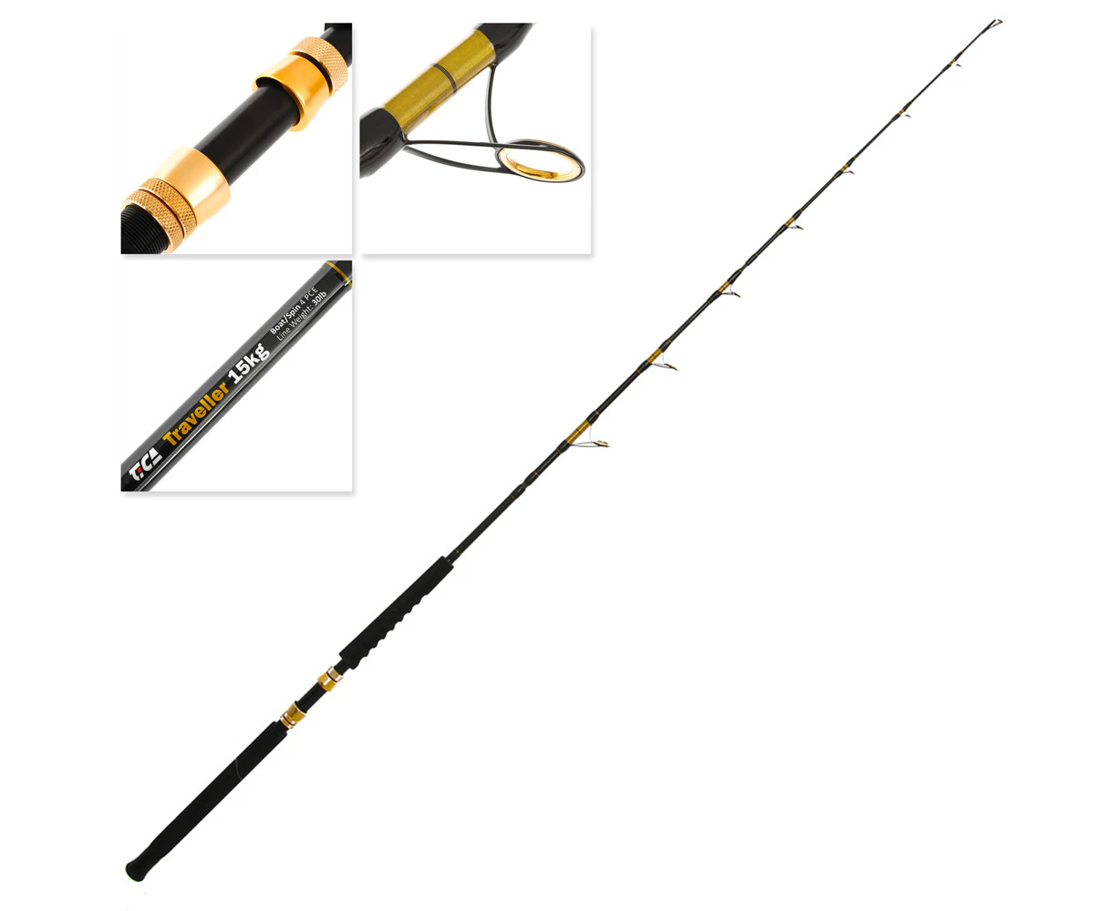 TiCA Expert 704 Traveling Boat/Spin Rod 2.1m 15kg 4pc