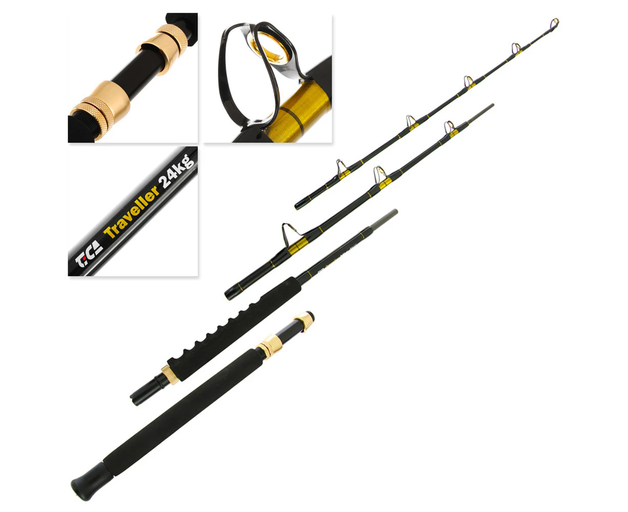 TiCA Expert 704 Boat Travel Rod 7ft 24kg 4pc