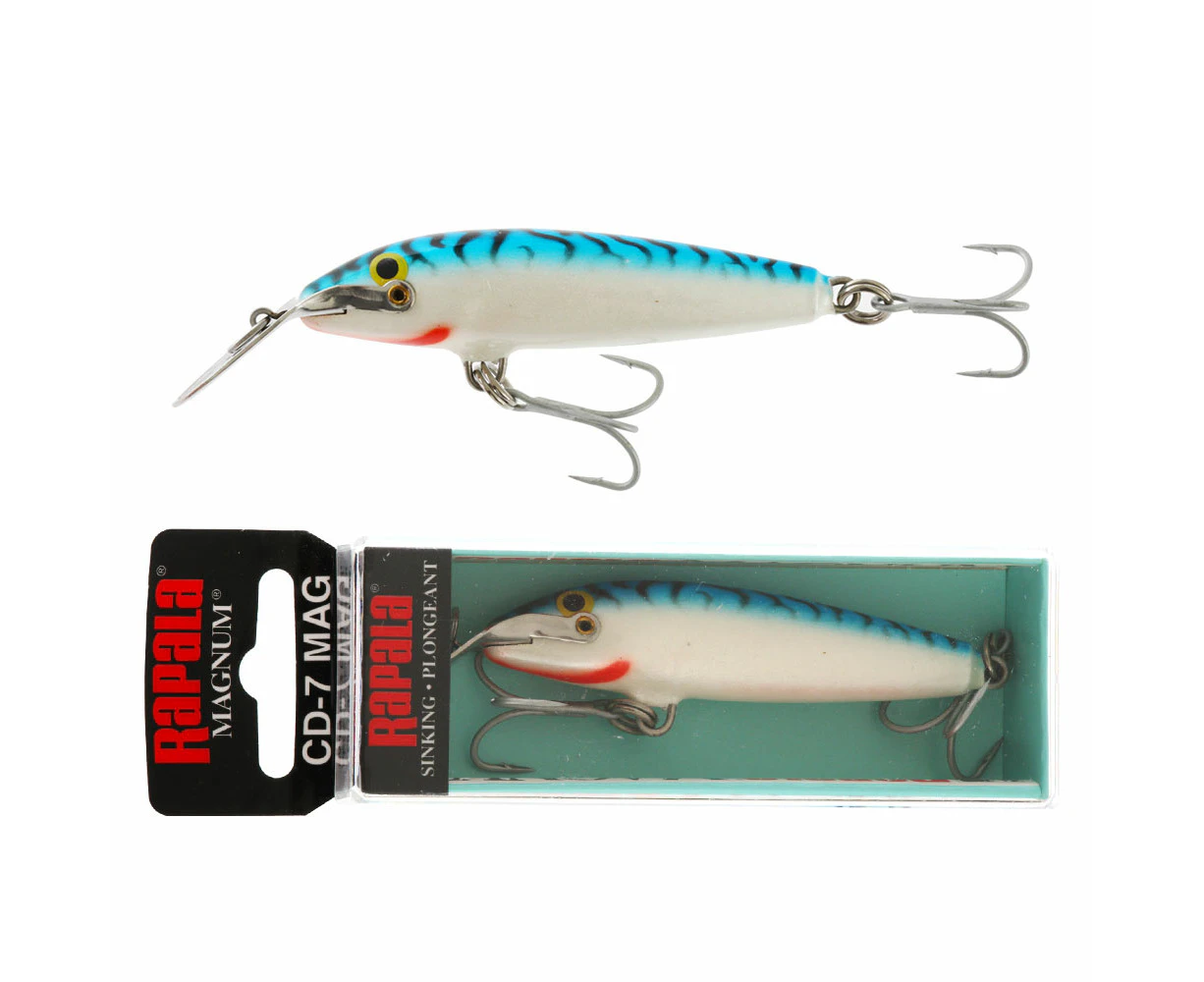 Rapala Magnum CD-7 Sinking Lure 7cm Silver Mackerel