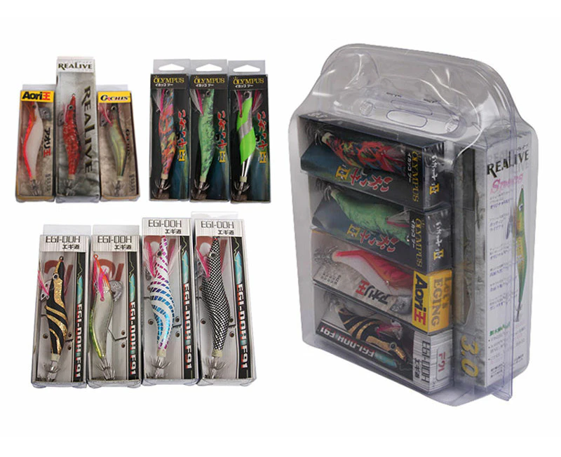 Squid Jig Pack 10 Jigs